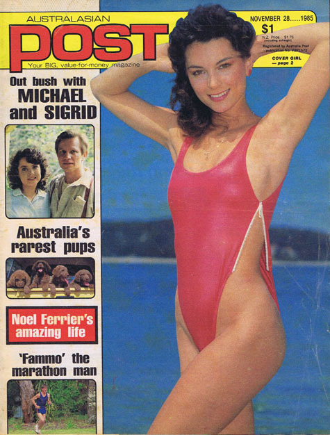 Australasian Post Magazine Nov 28 1985 Out bush with Michael and Sigrid