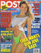 Australasian Post Magazine Oct 28 1989 Cher wants Bon Jovi baby