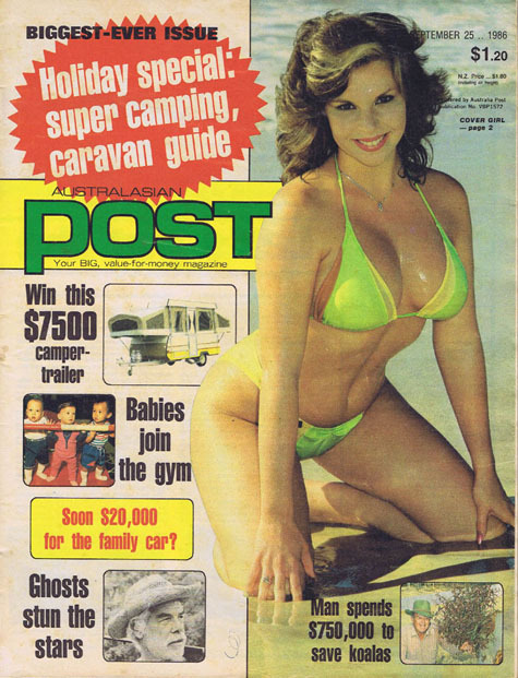 Australasian Post Magazine Sep 25 1986 Holiday special