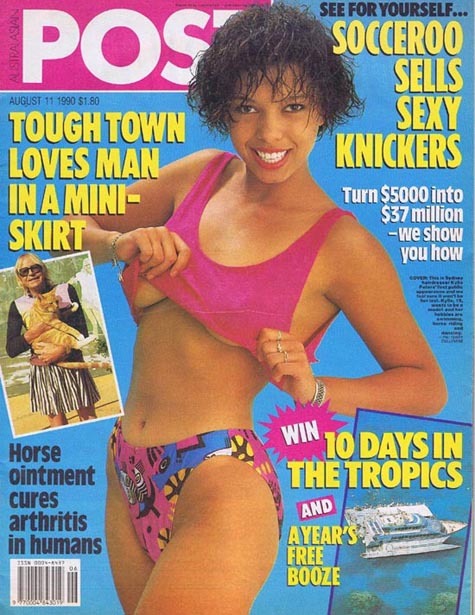 Australasian Post Magazine Aug 11 1990 Socceroo Sells Sexy Knickers