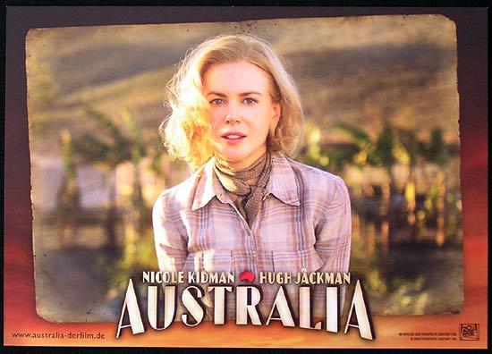 AUSTRALIA German Lobby card 4 2008 Baz Luhrmann Nicole Kidman