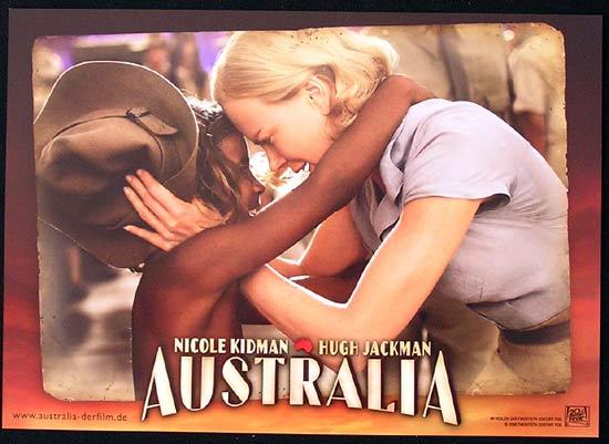 AUSTRALIA German Lobby card 6 2008 Baz Luhrmann Nicole Kidman