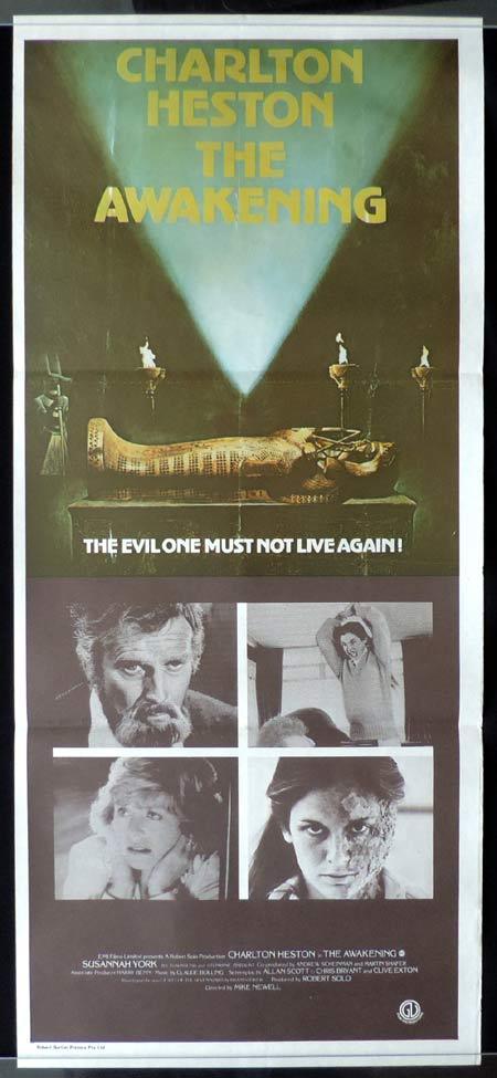 THE AWAKENING Original Daybill Movie Poster Charlton Heston