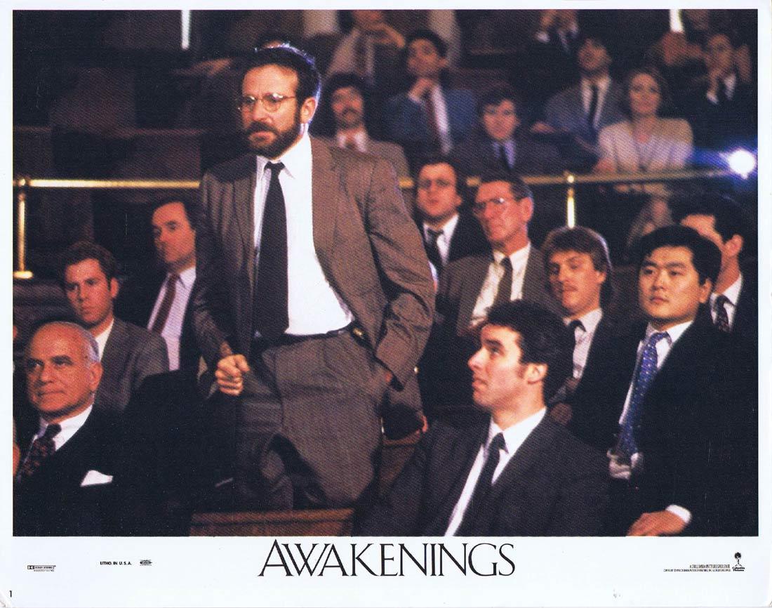 AWAKENINGS Lobby Card 1 Robert De Niro Robin Williams