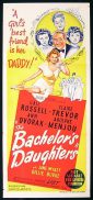 THE BACHELOR'S DAUGHTERS Daybill Movie Poster Adolphe Menjou