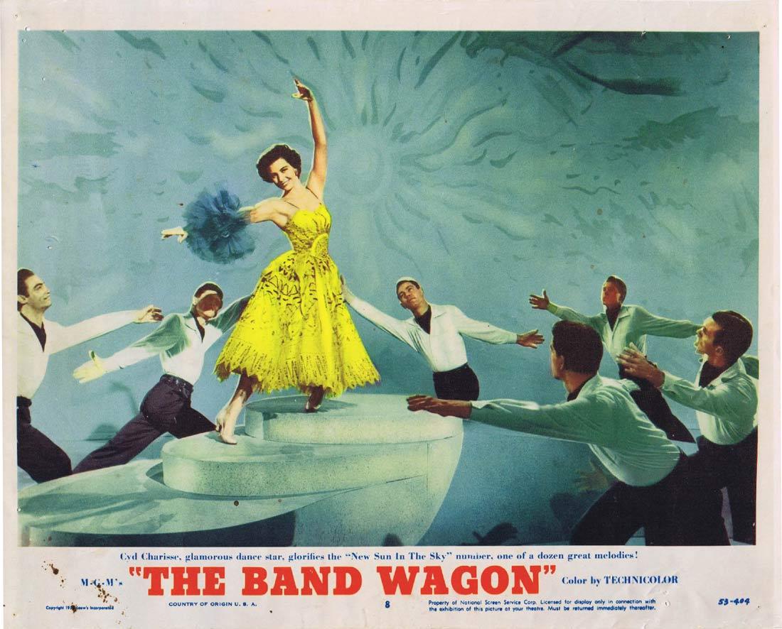 THE BAND WAGON Lobby Card 8 Fred Astaire Cyd Charisse