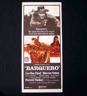 BARQUERO (1970)-LEE VAN CLEEF-daybill poster