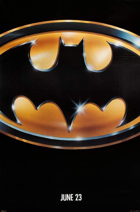 BATMAN Original Advance US One sheet Movie Poster 1989 Michael Keaton