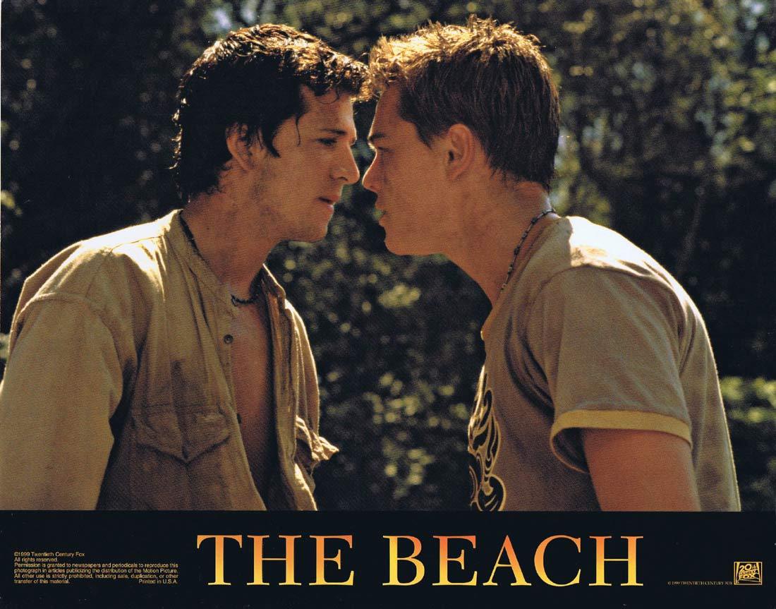 THE BEACH Original Lobby Card 5 Leonardo DiCaprio Danny Boyle