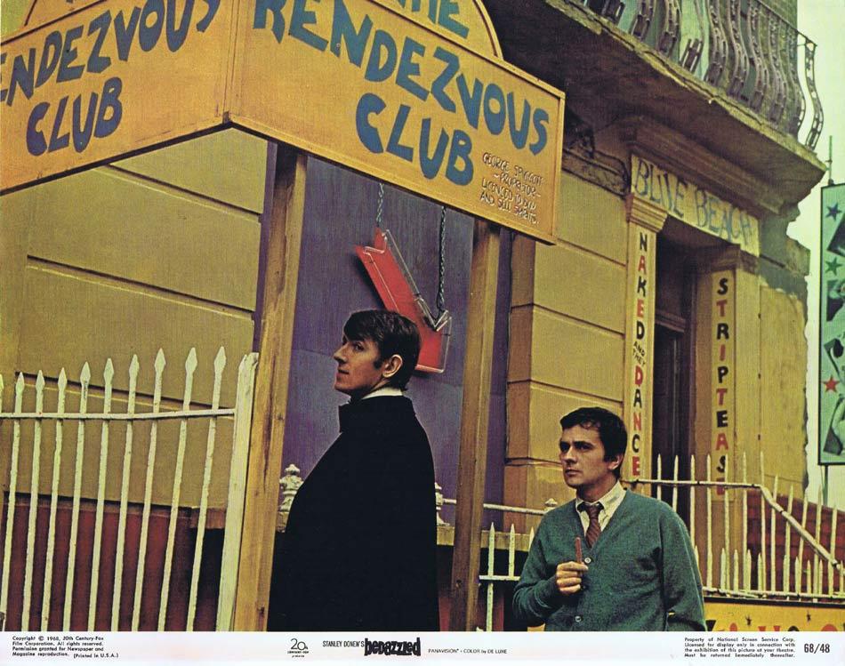 BEDAZZLED Lobby Card Peter Cook Dudley Moore Eleanor Bron Raquel Welch