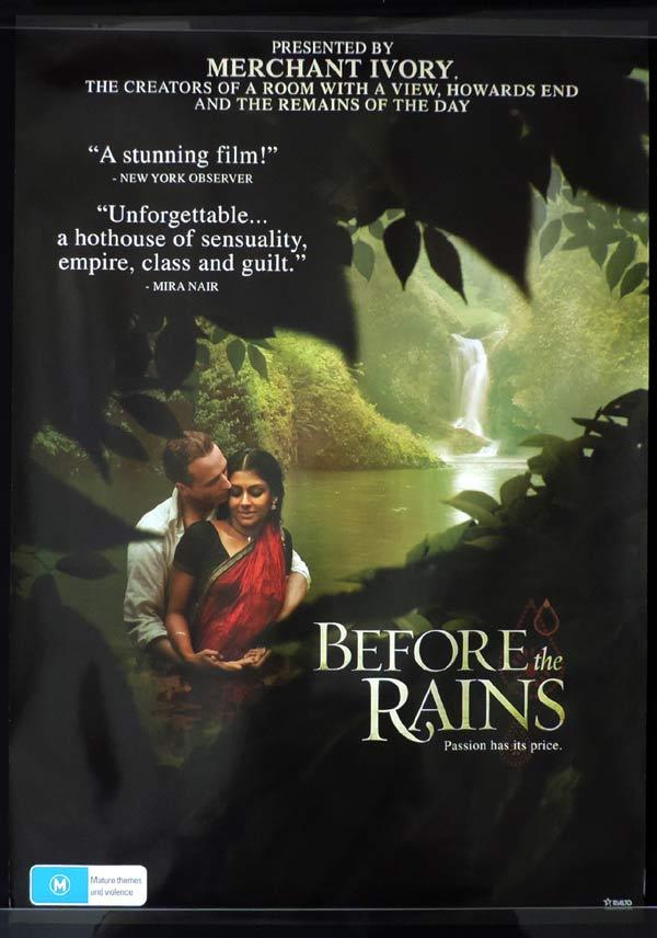 BEFORE THE RAINS One Sheet Movie Poster Nandita Das Indian FIlm