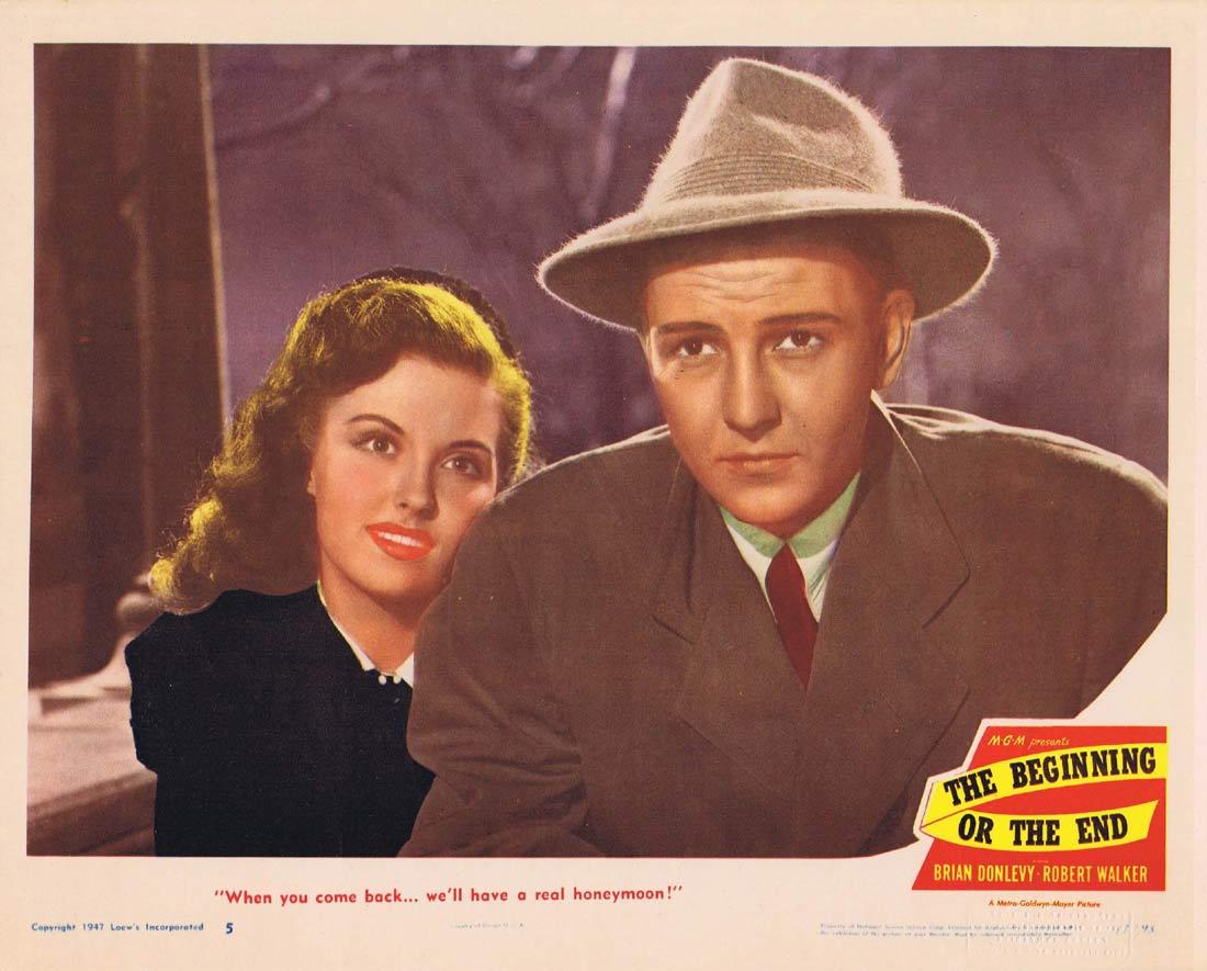 THE BEGINNING OF THE END Lobby Card 5 Brian Donlevy Hume Cronyn Robert Walker
