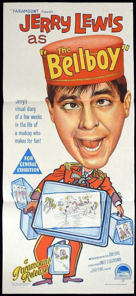 THE BELLBOY Original Daybill Movie Poster Richardson Studio Jerry Leiws