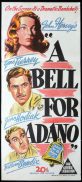 A BELL FOR ADANO Original Daybill Movie Poster Loretta Young Gene Tierney