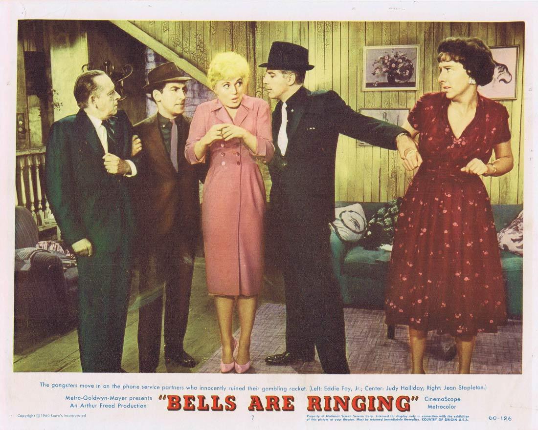 BELLS ARE RINGING Lobby Card 7 Judy Holliday