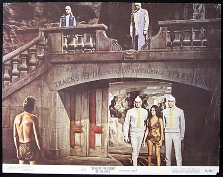 BENEATH THE PLANET OF THE APES ’70 ORIGINAL US Lobby card