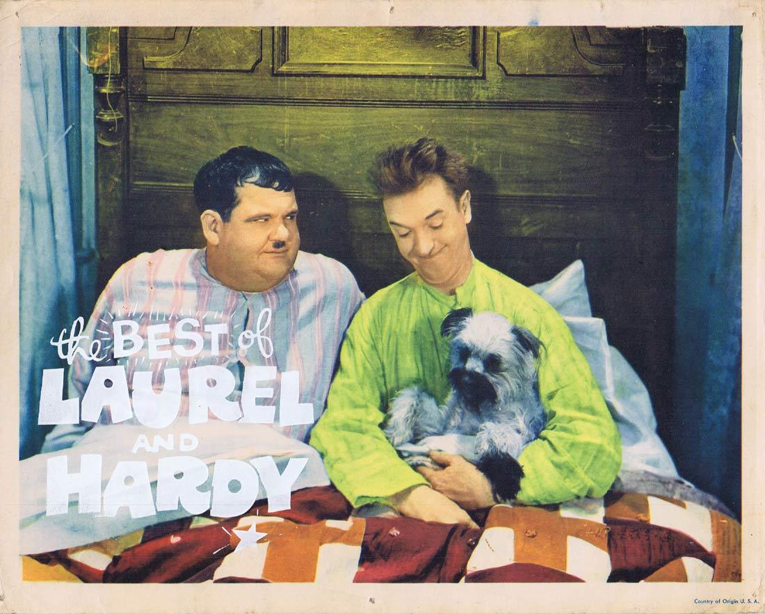 THE BEST OF LAUREL AND HARDY Lobby Card 2 Stan Laurel Oliver Hardy