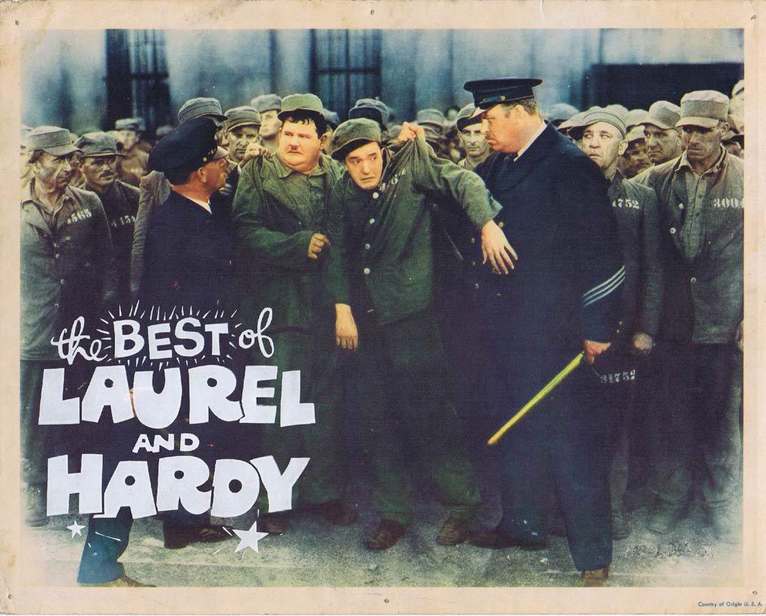 THE BEST OF LAUREL AND HARDY Lobby Card 3 Stan Laurel Oliver Hardy