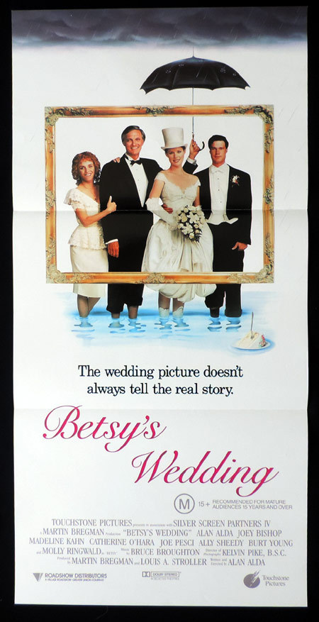 BETSY’S WEDDING Original Daybill Movie Poster Molly Ringwald