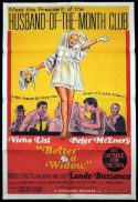 BETTER A WIDOW One Sheet Movie Poster Virna Lisi Peter McEnery