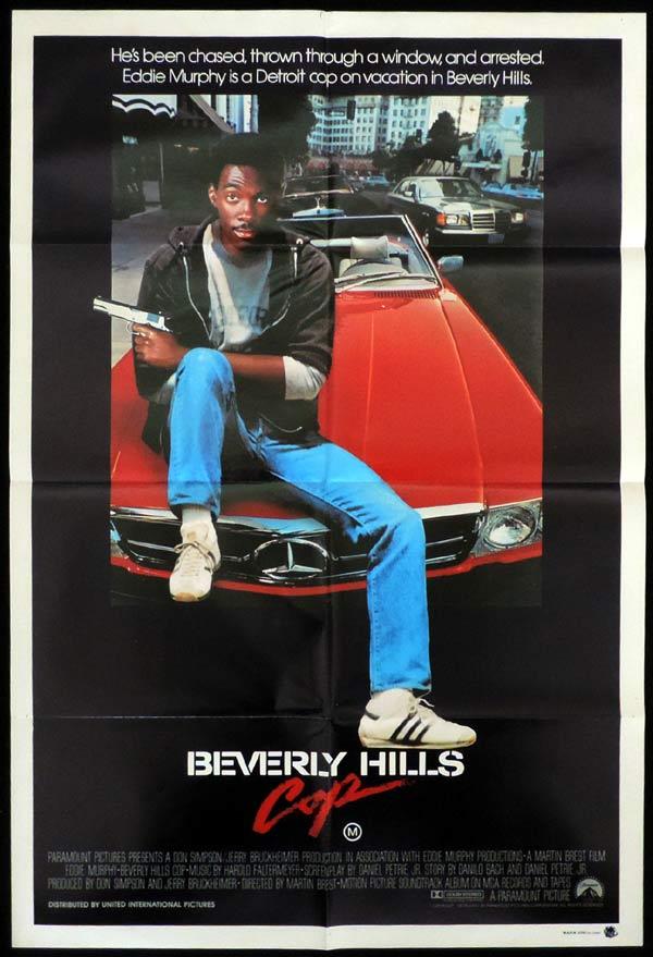 BEVERLY HILLS COP One Sheet Movie Poster Eddie Murphy