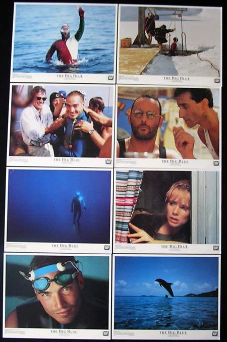 THE BIG BLUE Lobby card Set 1988 Luc Besson