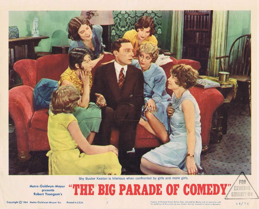 THE BIG PARADE OF COMEDY Original Lobby Card 3 Buster Keaton