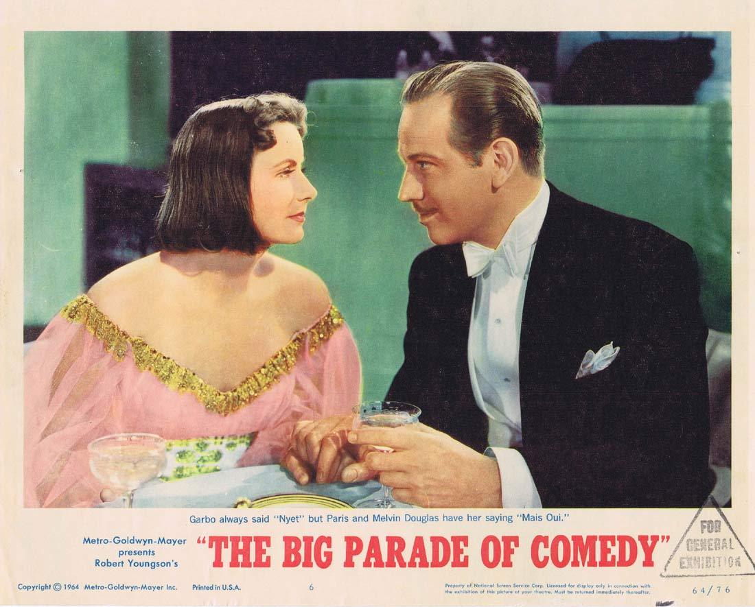 BIG PARADE OF COMEDY Original Lobby Card 6 Greta Garbo