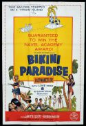 BIKINI PARADISE One Sheet Movie Poster Janette Scott