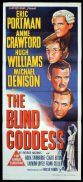 THE BLIND GODDESS Original Daybill Movie Poster Eric Portman Film Noir