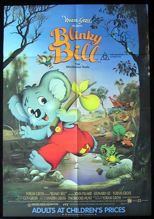 BLINKY BILL Original Movie poster KOALA Australian One sheet