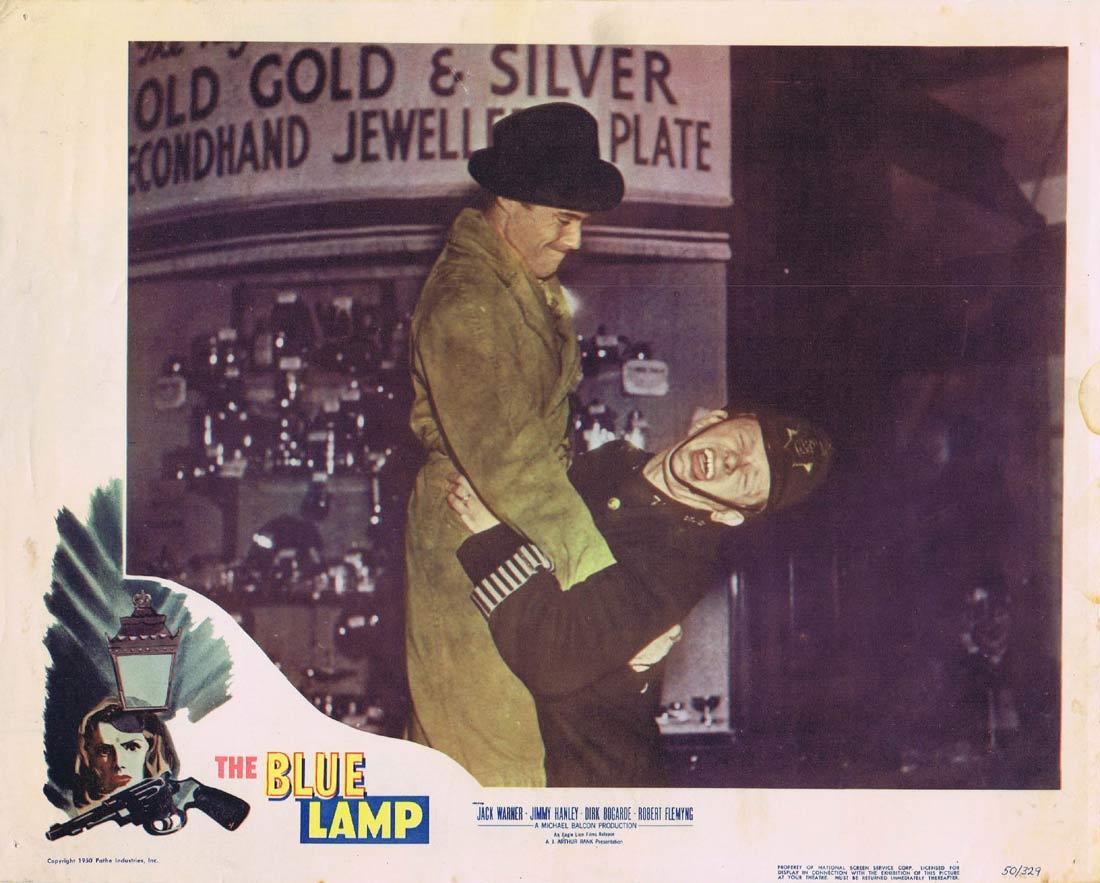 THE BLUE LAMP Lobby Card 4 Jack Warner Jimmy Hanley Dirk Bogarde