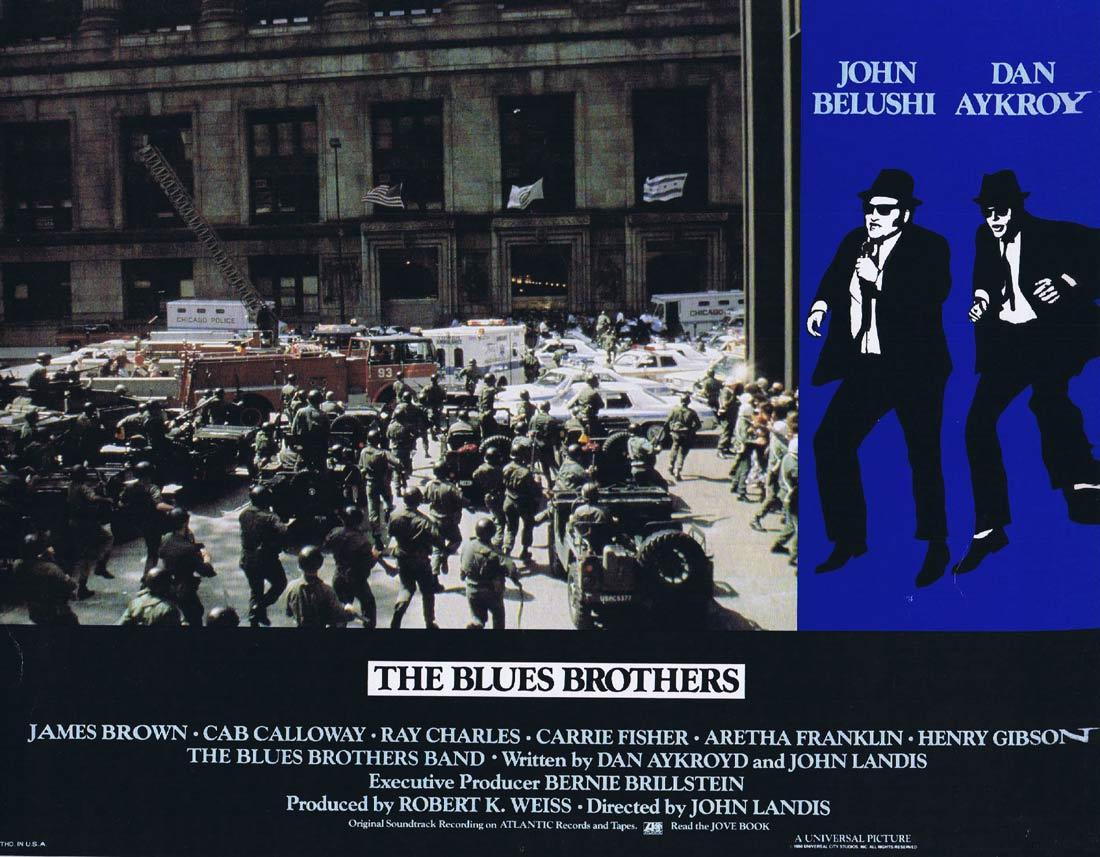 THE BLUES BROTHERS Vintage Lobby Card 7 Dan Aykroyd John Belushi
