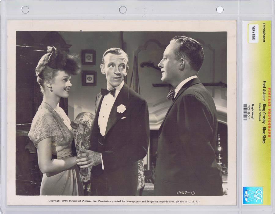 BLUE SKIES Vintage Movie Still FRED ASTAIRE CGC Graded