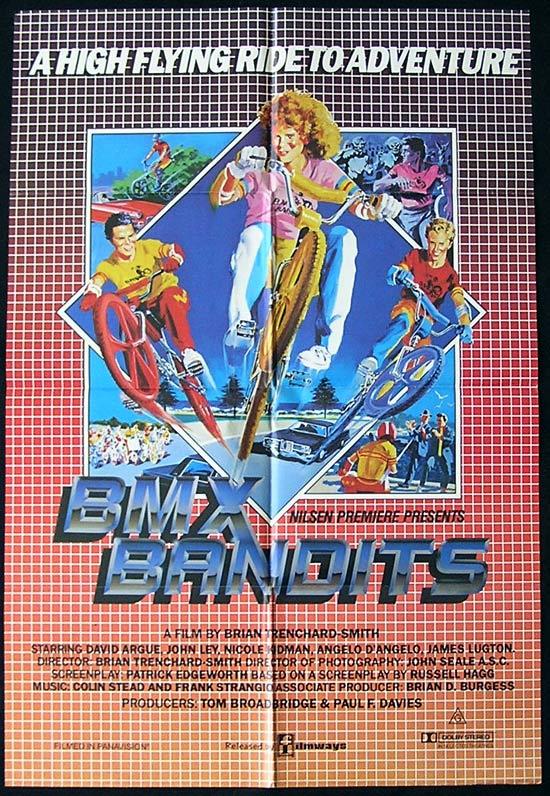 BMX BANDITS ’83 Nicole Kidman AUSTRALIAN ONE SHEET poster
