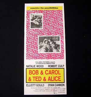 BOB AND CAROL…Natalie Wood-ORIGINAL poster