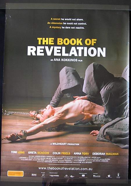 THE BOOK OF REVELATION Movie Poster 2006 Colin Friels Australian one sheet