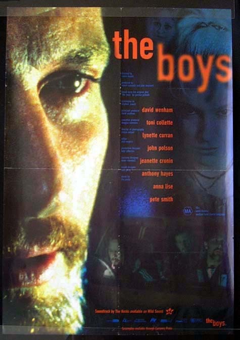 THE BOYS David Wenham Toni Collette Movie Poster Australian One sheet
