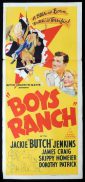 BOYS RANCH Original Daybill Movie Poster Jackie 'Butch' Jenkins