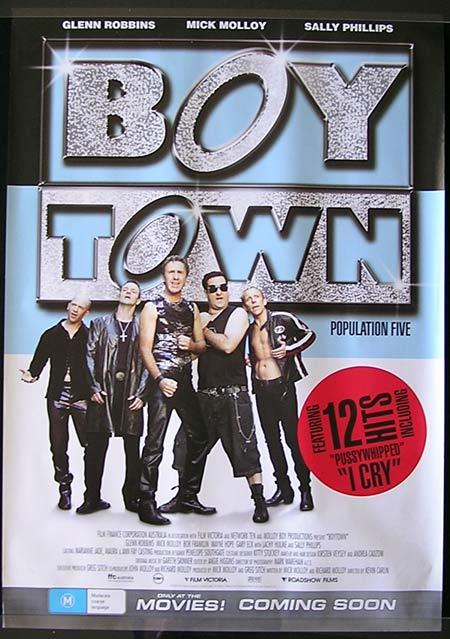 BOY TOWN Movie Poster 2006 Glenn Robbins Australian one sheet