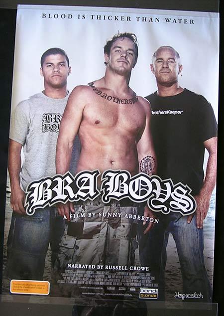 BRA BOYS Movie Poster 2007 Kelly Slater Australian one sheet