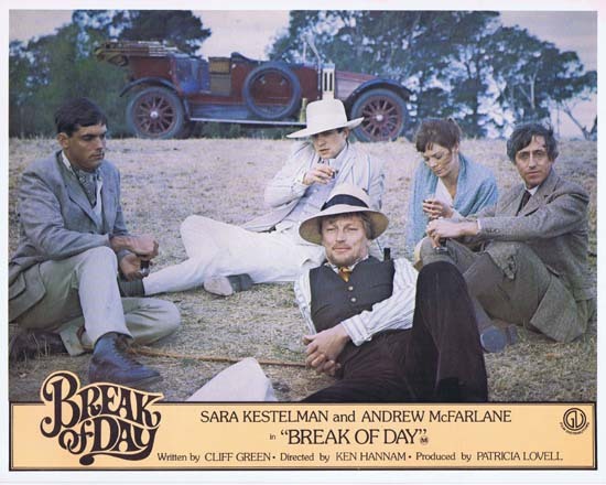 BREAK OF DAY Lobby Card 7 1976 RARE Australian Film