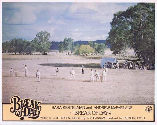 BREAK OF DAY Lobby Card 8 1976 RARE Australian Film
