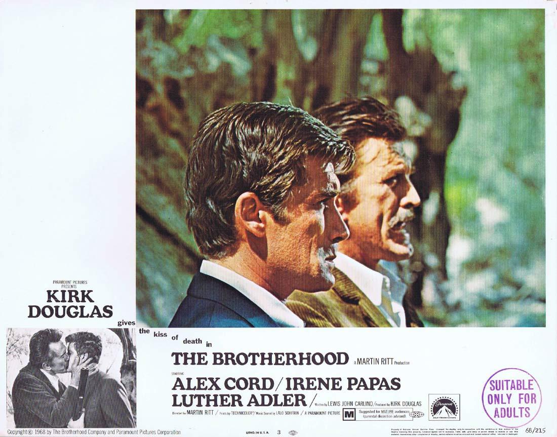 THE BROTHERHOOD Original Lobby Card 3 Kirk Douglas Alex Cord