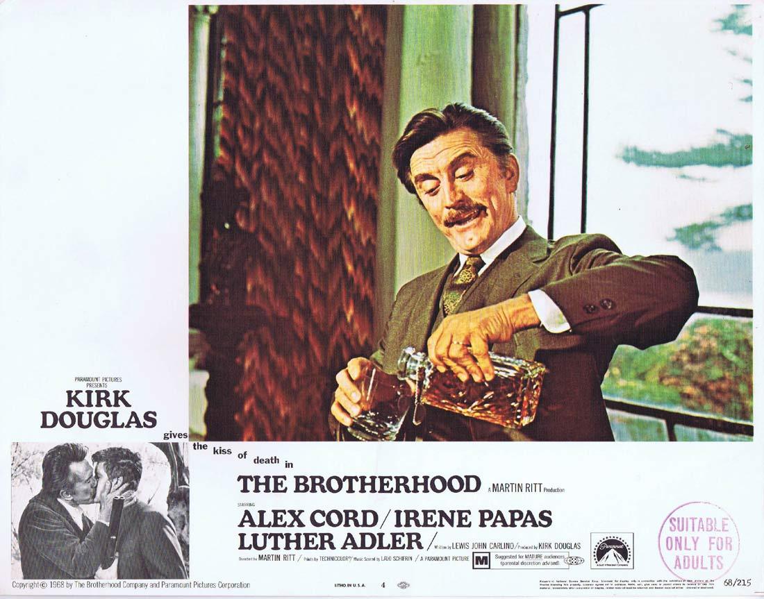 THE BROTHERHOOD Original Lobby Card 4 Kirk Douglas Alex Cord