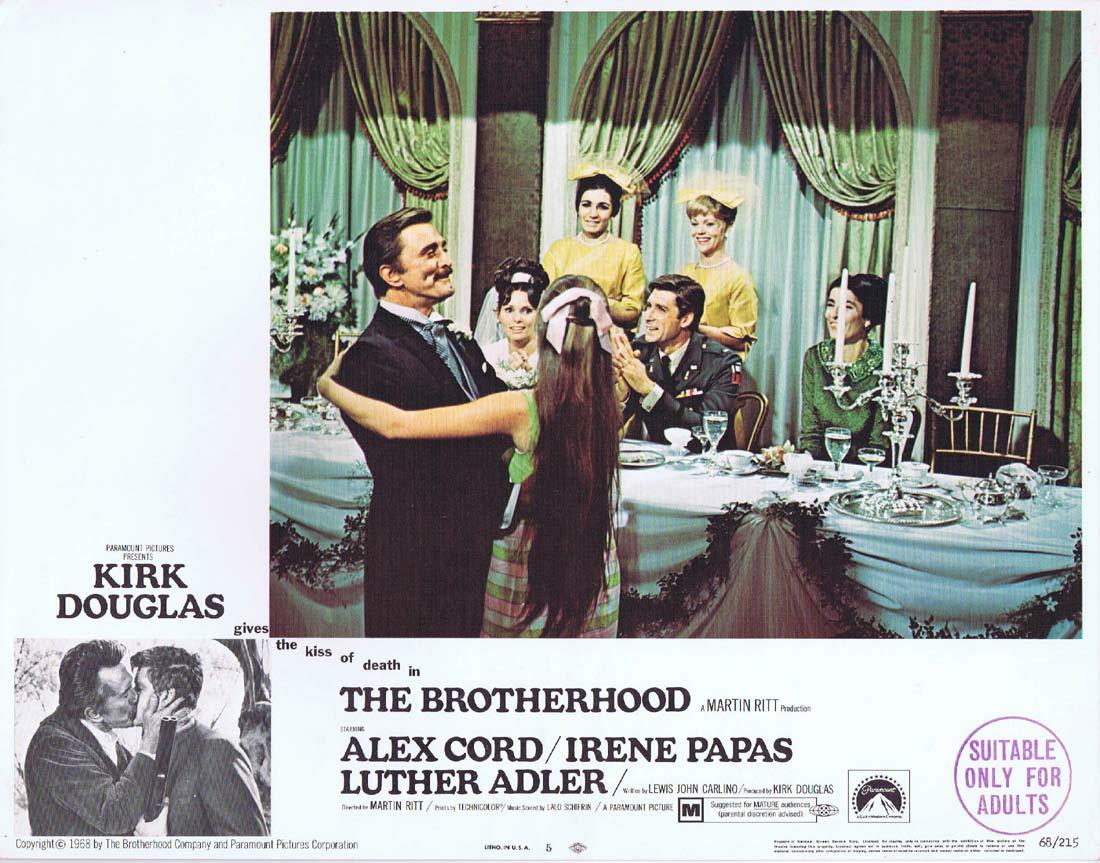 THE BROTHERHOOD Original Lobby Card 5 Kirk Douglas Alex Cord