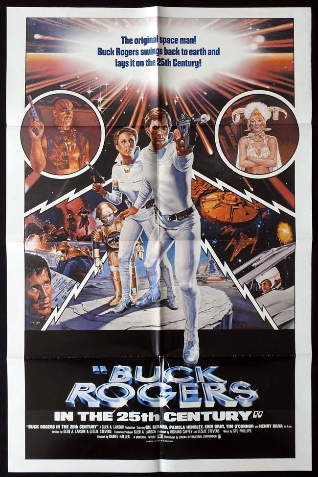 BUCK ROGERS IN THE 25TH CENTURY Original One sheet Movie poster Gil Gerard Sci Fi