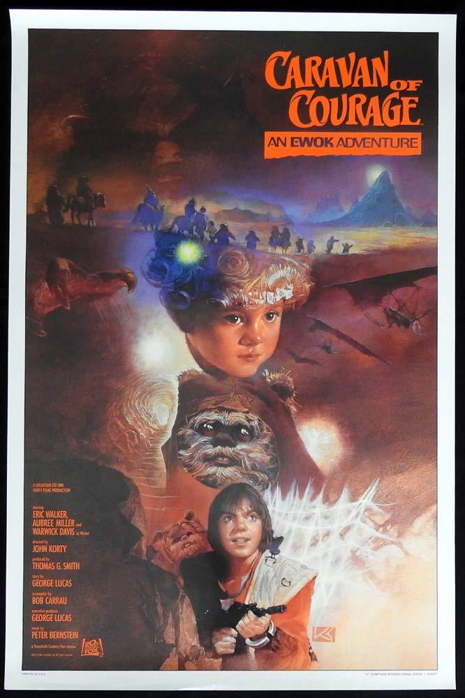 CARAVAN OF COURAGE Original US One sheet Movie Poster Style A