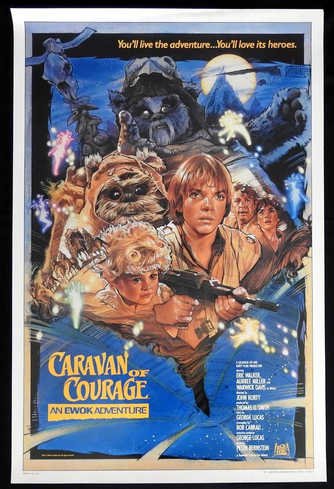 CARAVAN OF COURAGE Original US One sheet Movie Poster Style B
