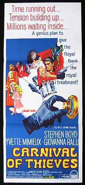 CAPER OF THE GOLDEN BULLS ’67-Boyd ORIGINAL poster